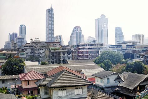 高层建筑航拍照片