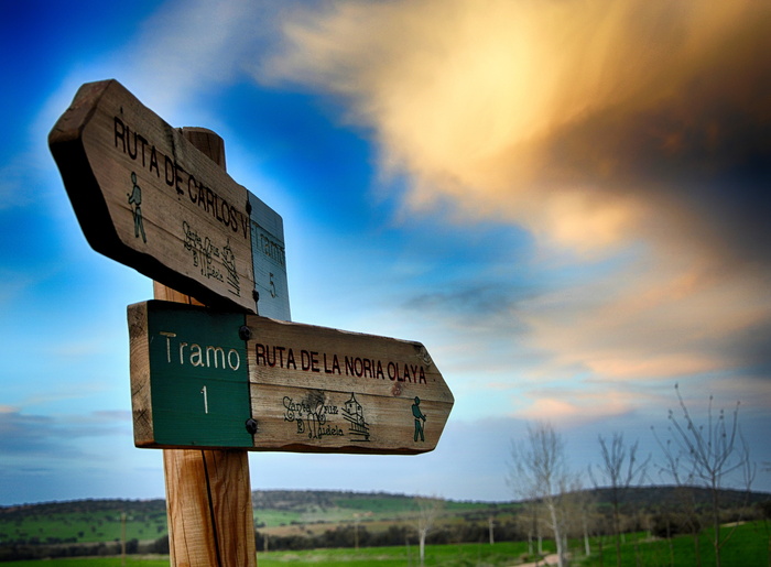 信号、海报、路线、云、文字、天空、云天、方向