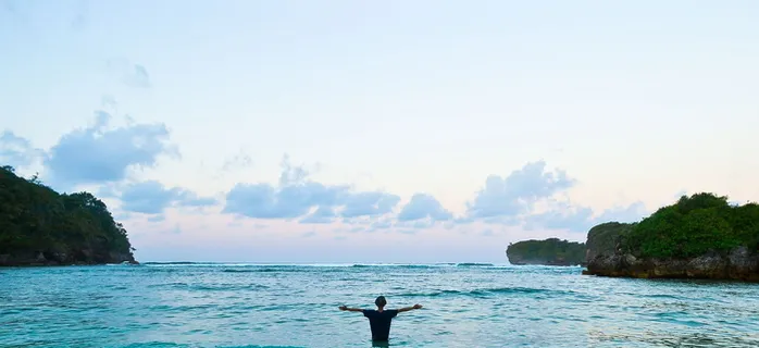 海滩,海,云,下午,珊瑚,水,天空,海 海滩,海,云,下午,珊瑚,水,天空,海
