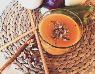 南瓜，汤，食物，营养，那里，秋天，北海道，辣