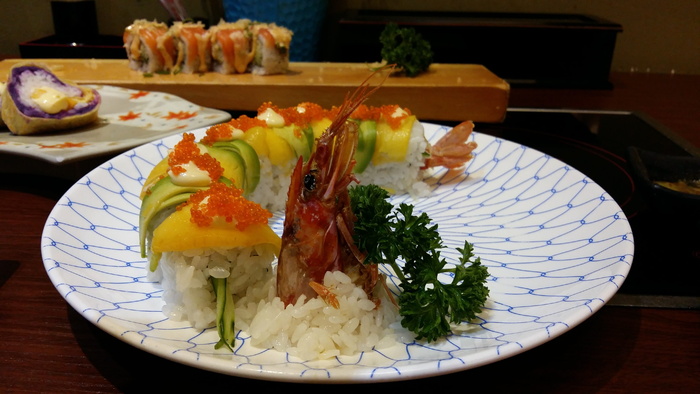 寿司，日本，美食，创意，卷，日本美食，创意卷，食品和饮料