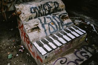 城市街道上的城市涂鸦