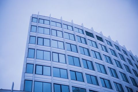 城市，灯光，建筑，办公，建筑设计，建筑，商业，当代