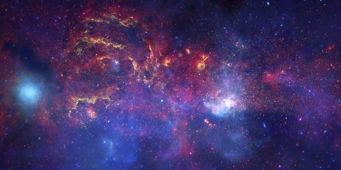 银河系，银河系，自然，恒星，月球，空间，重力，恒星-空间