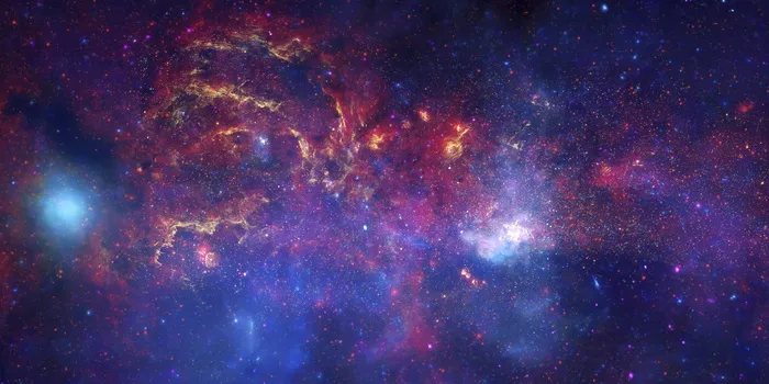 银河系，银河系，自然，恒星，月球，空间，重力，恒星-空间