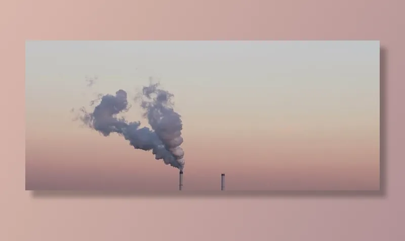 空气污染，黎明，黄昏，全景，污染，烟雾，蒸汽，烟雾-物理结构