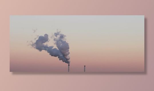 空气污染，黎明，黄昏，全景，污染，烟雾，蒸汽，烟雾-物理结构