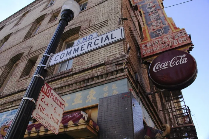 旧金山，美国，美国，唐人街，葡萄酒，城市，文本，通信