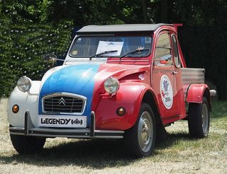 交通、汽车、汽车、雪铁龙、2cv、老兵、皮卡、交通方式