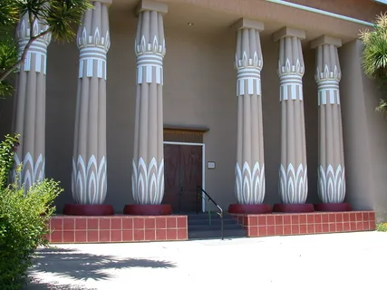 玫瑰十字，埃及，博物馆，圣何塞，收藏，雕像，纸莎草纸，建筑