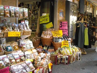 limone sul garda，小巷，音乐，国内产品，面食，购物，意大利，田园诗