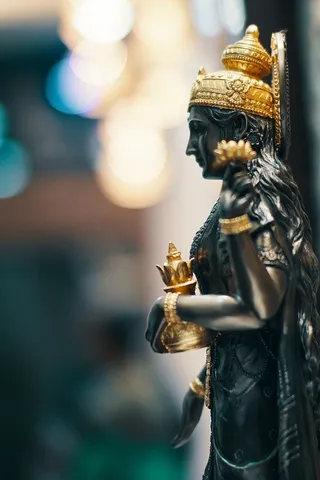 雕像，崇拜，黄金，人，人，泰米尔，泰米尔纳德邦，照明