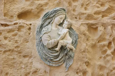 马耳他、mdina、艺术、雕塑、宗教、教堂、天主教、宗教