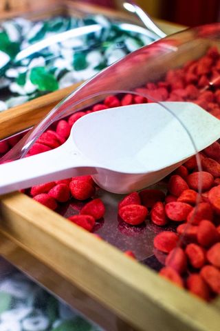 与糖果一起储存