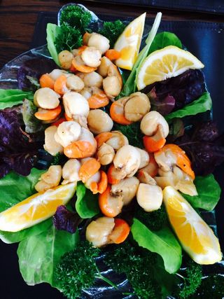 海鲜，小吃，在，南太平洋，食品，食品和饮料，新鲜，健康饮食