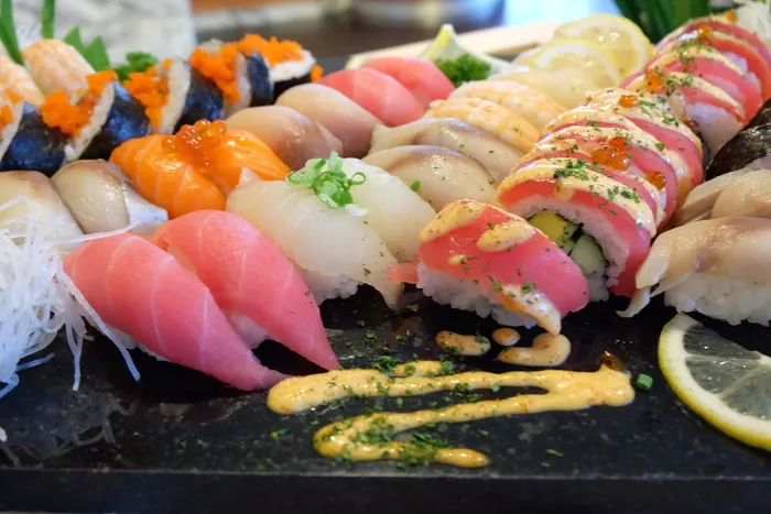 寿司、鱼、食品、日本食品、日本食品、海鲜、面包卷、美食