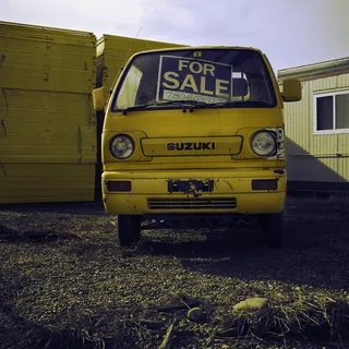 日本、汽车、卡车、皮卡车、旧款、葡萄酒、左撇子、机动车辆