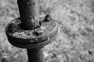 螺钉、矩阵、管、金属、铁、黑白、大气、建筑