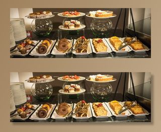 品种、食物、盘子、托盘、展示、自助早餐、甜食、美食