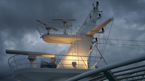 aida，远航，假日，游轮，天空，云天，低角度视图，建筑