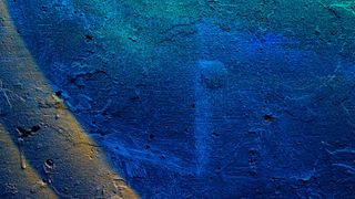 蓝色，背景，纹理，建筑，全框架，建筑结构，没有人，墙壁建筑特征