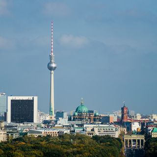 柏林，胜利柱，德国，电视塔，勃兰登堡tor，柏林dom，建筑结构，建筑外观