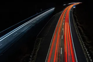 街道上车辆的实时照片