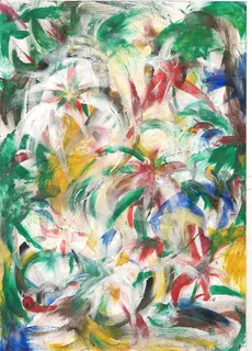 多色抽象画,花,画,彩色,手指,白色,花瓣,粉色 多色抽象画,花,画,彩色,手指,白色,花瓣,粉色