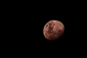 满月、黑暗、黑夜、恐怖、圆形、太空、天文学