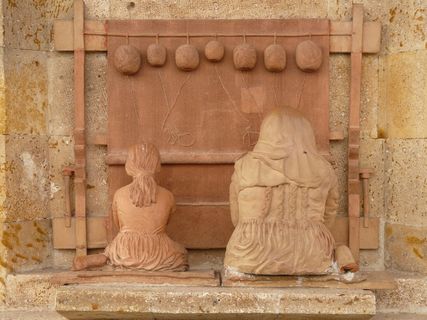 织布、织布机、妇女、工艺、纪念碑、女孩、母亲和孩子、艺术和工艺