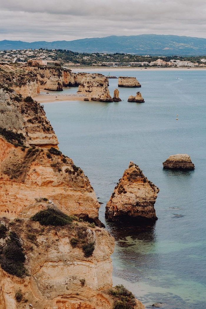 葡萄牙阿尔加维拉各斯的卡米洛海滩（Praia do Camilo）