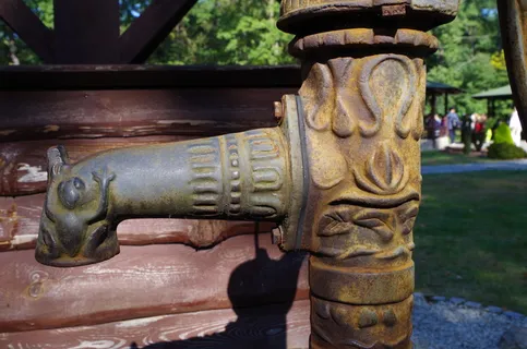 水泵、手册、纪念碑、表现、艺术和工艺、雕塑、创意、工艺