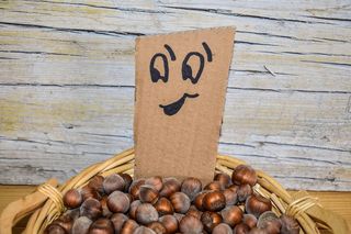 表情符号，笑脸，榛子，表情符号，笑脸，快乐，有趣，表情