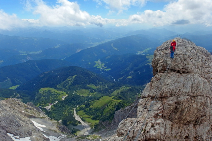 via iron port，the risk of，攀登，山脉，风景，冒险，登山者，大自然