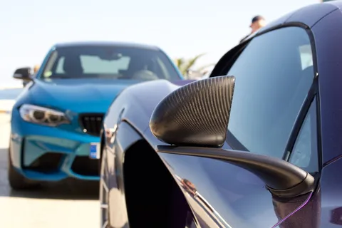 汽车，运输系统，汽车，铬合金，车轮，迈凯轮，宝马，碳纤维