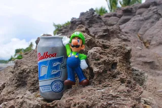 luigy, 啤酒, 石头, 雪人, 超级马里奥, 玩具, 岩, 童年