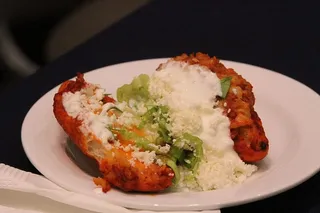 Pambazo，食品，墨西哥，奶油，旗帜，颜色，生菜，奶酪