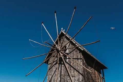 位于保加利亚内塞巴尔老城的建筑