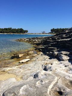 克罗地亚，普雷曼图拉，水，岩石，海滩，夏天，岛屿，石头