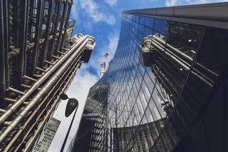 伦敦，英国，街道，玻璃，管道，劳埃德，现代，建筑