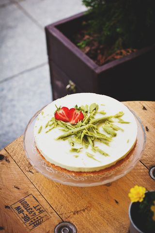 食品、饮料、蛋糕、蛋糕架、芝士蛋糕、冷的、装饰性的、新鲜的