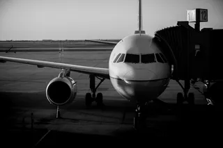 美国，俄克拉荷马城，威尔·罗杰斯世界机场，白色，黑白，bandw，机场，旅行