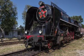 机车，火车，历史列车，复古，铁路，蒸汽机车，轨道交通，轨道