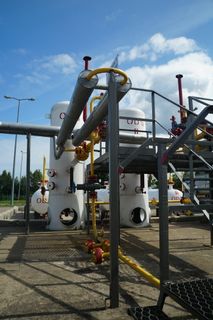 原油开采、天然气、开采、天空、云天、运输、自然、阳光