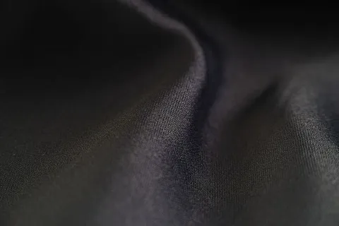 黑色纺织品特写照片 黑色纺织品特写照片