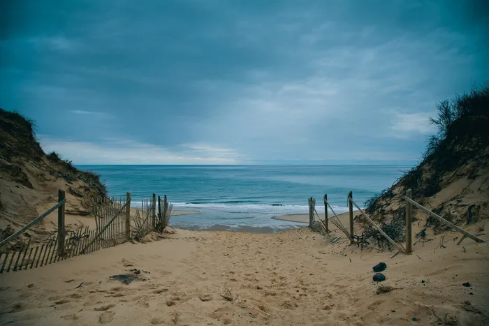 在美国，巴恩斯泰布尔县，水，自然，海景，宁静，海滩，佳能5d马克ii
