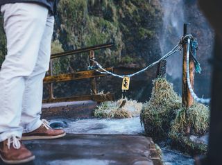 成人、日光、环境、鞋类、森林、景观、男人、运动