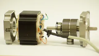 步进电机，电机，线圈，步进电机，旋转，技术，步进，旋转