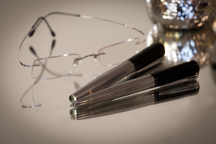 豪华, 铅笔, 专业, 时尚, 反射, 没有人, 室内, 特写