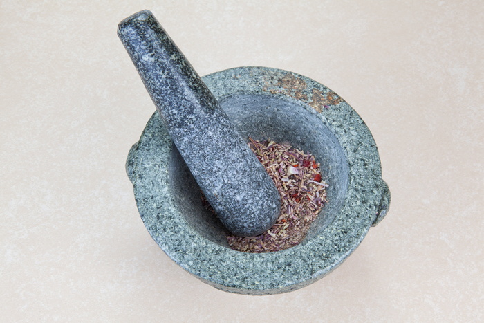 砂浆，香料，调味，烹饪，香料混合，受益，营养，食物